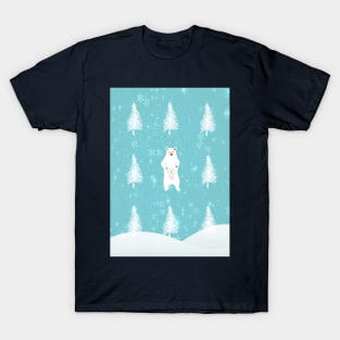 Christmas Dawn Bear T-Shirt